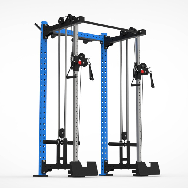 HALA-E6-019 Crossmax fitness rack cable crossover machine gym equipment power rack functional trainer