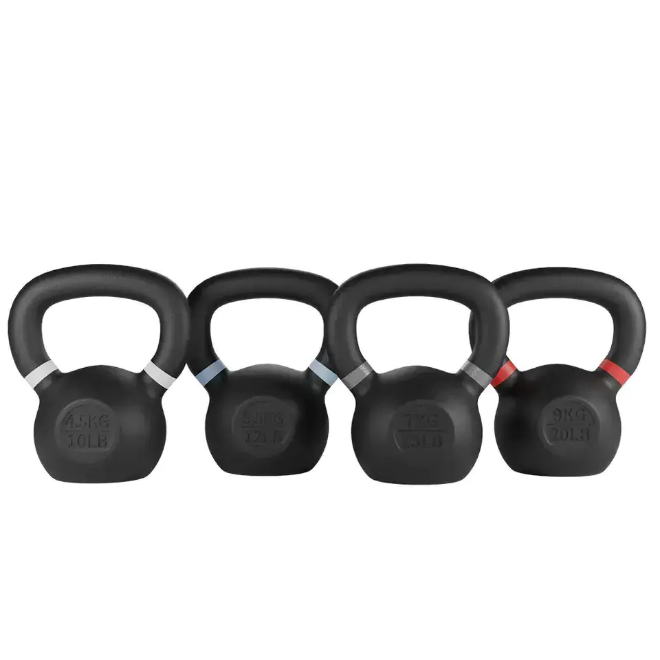 HALA-KB-02 Color-coded Cast Iron Kettlebell 4-32KG Fitness Kettlebell