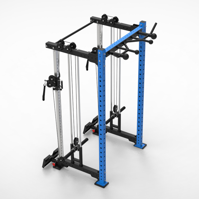 HALA-E6-019 Crossmax fitness rack cable crossover machine gym equipment power rack functional trainer