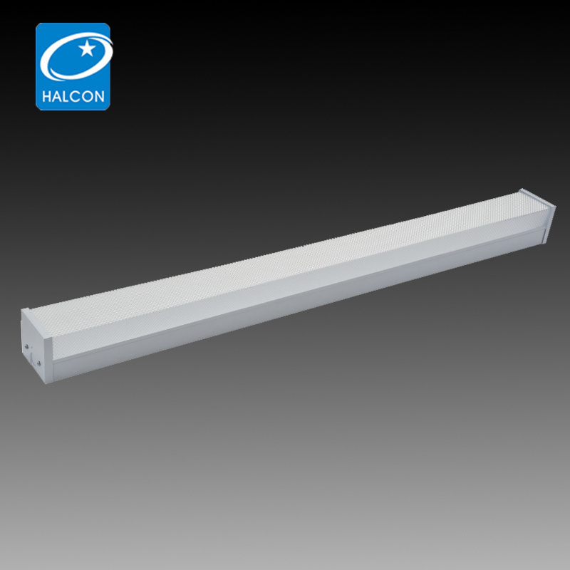 Commercial Stairwell Light 2ft 4ft 18 25 36 45 Watt Prismatic Lens Linear Led Wraparound Led Batten Light Tube Light