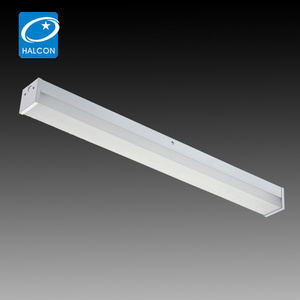 Commercial Stairwell Light 2ft 4ft 18 25 36 45 Watt Prismatic Lens Linear Led Wraparound Led Batten Light Tube Light