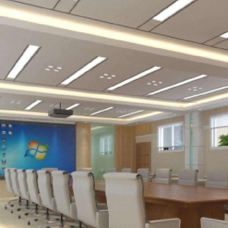 ETL DLC Listed Office Conference Room Commercial Lighting Fixture 4FT 30w 40w Slim Led Linear Pendant Light