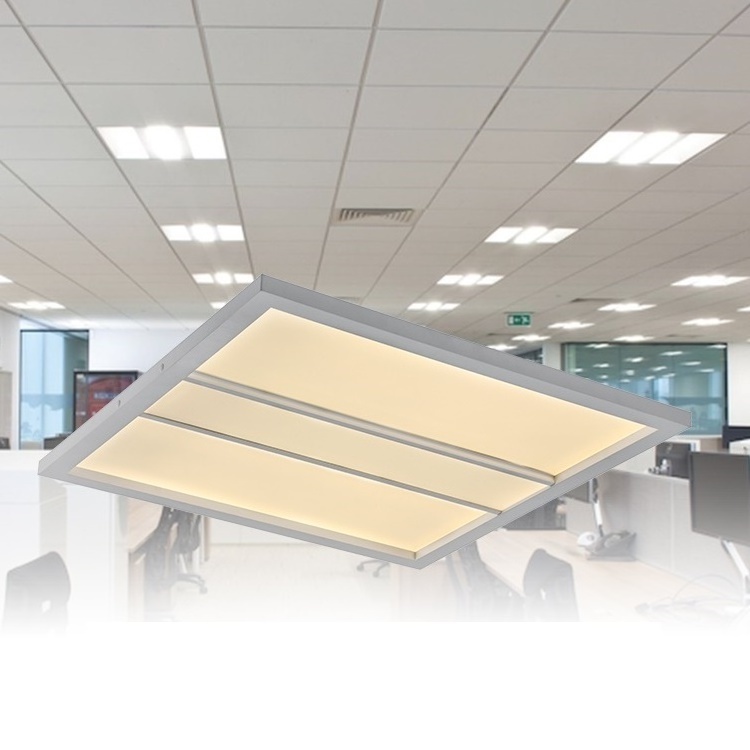 Ultra Thin Design Dimmable Office Lighting 24w 36w 50w Troffer Led Backlit Recessed Panel Light