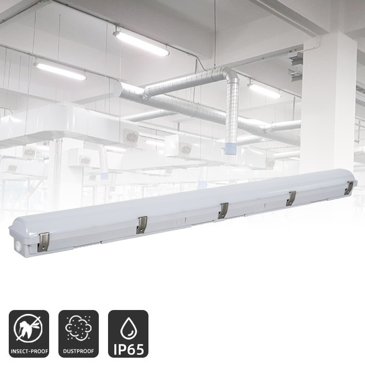 Cheap Waterproof IP65 Underground Parking 40w 60w Ceiling Led IP65 Lights Fixtures Triproof Vapor Lamp