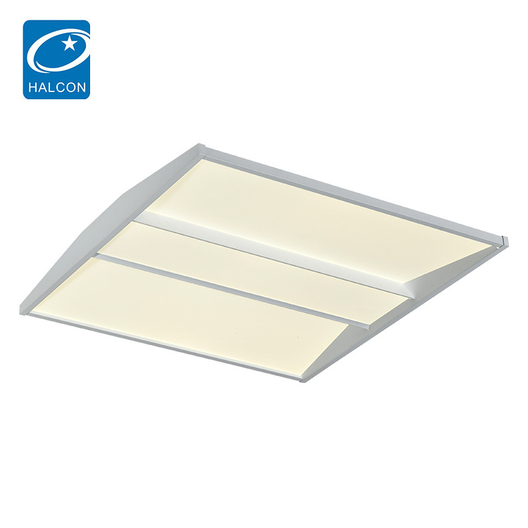 Office School Shopping Mall Flush Mounted Recessed Troffer Lighting 2ft 4ft 36w 50w Led Ceiling Panel Light