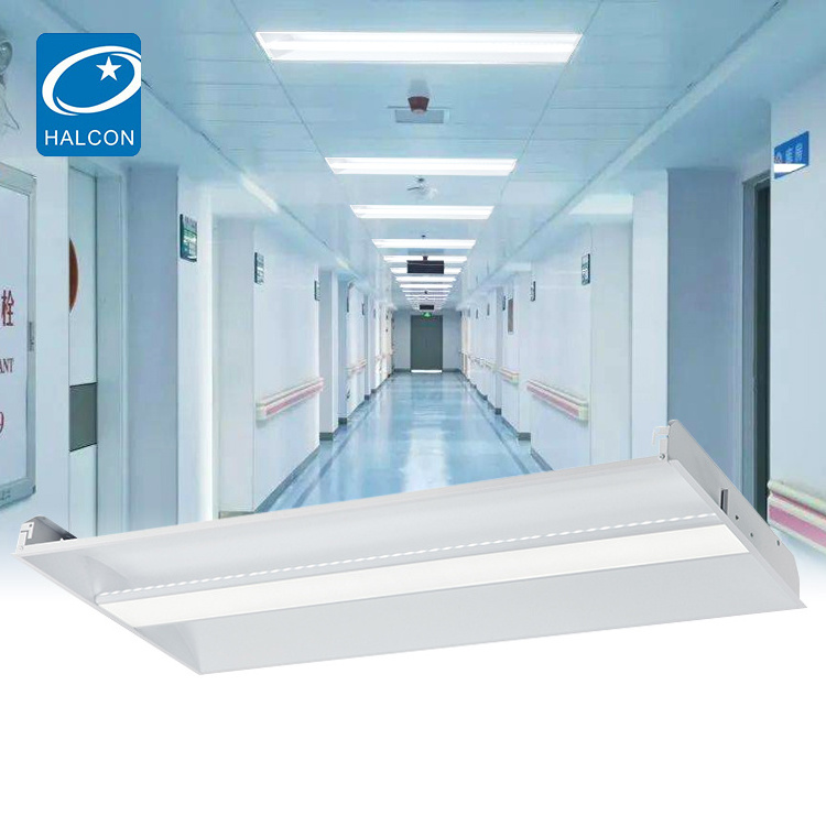 ETL CE Certification Office Lamp Plasterboard Mounting 2x2 2x4 24w 36w 42w 50w Ceiling Troffer Led Backlit Panel Light