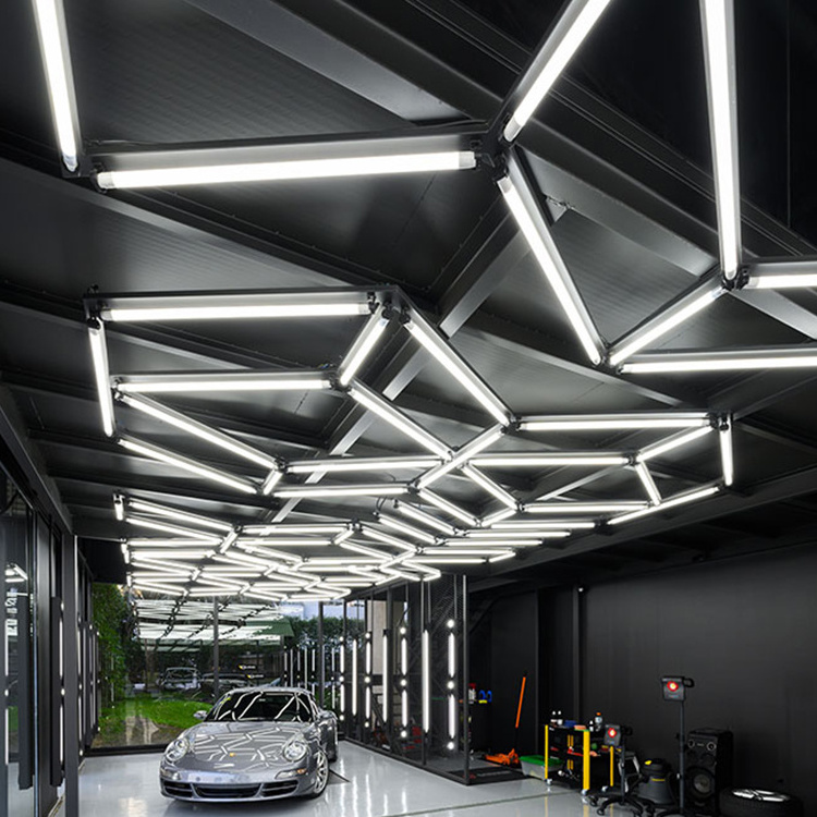 ETL CE Approval Garage Office Mall Suspended Mounted Up And Down Lighting Fixtures 30w 4ft Linear Led Tube