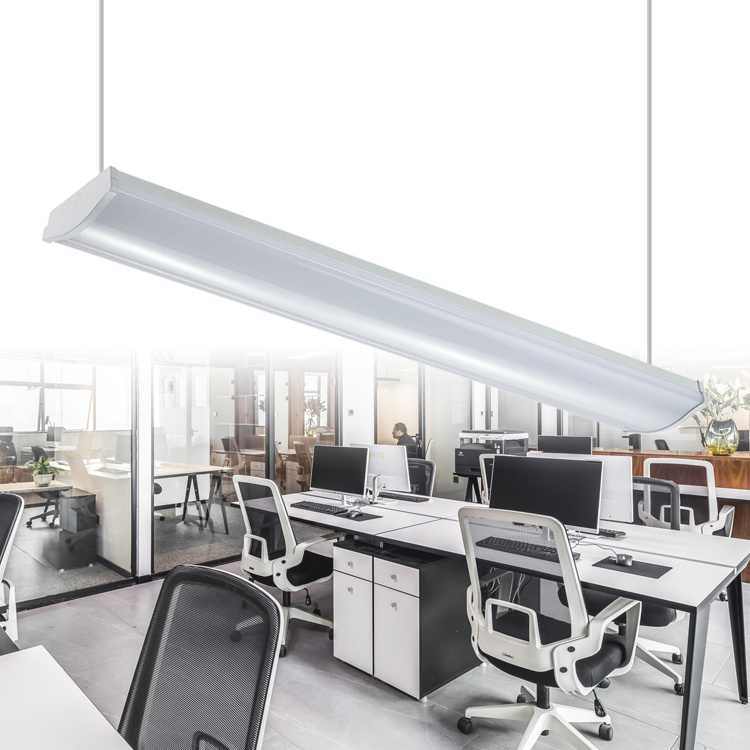 CE Certification Indoor School Office 4ft 5ft 6ft 20w 30w 40w 60w 80w Linear Lighting Led Batten  Light