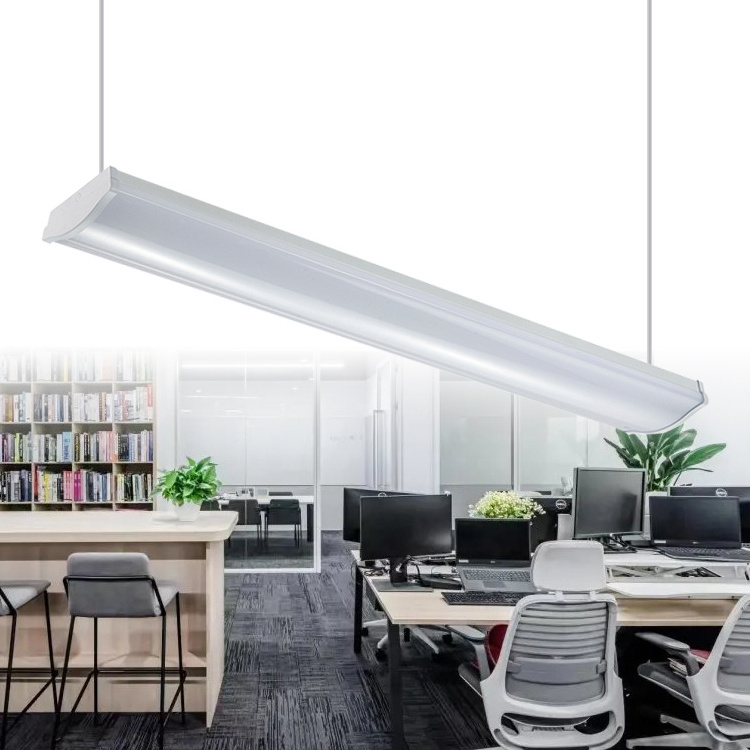 Wholesale School Office 2ft 4 ft 5ft 6ft 20w 30w 40w 60w 80w Ceiling Triproof Led Linear Batten Light Fixture