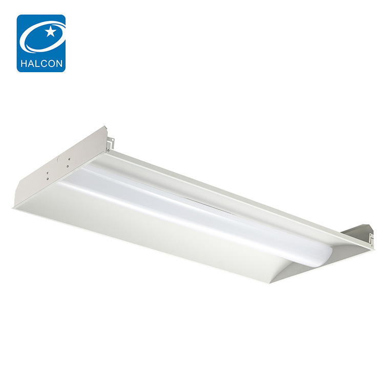 Office Commercial Lighting Indoor Recessed Mounted Panel Light 24w 36w 42w 50w 2x2 2x4 Led Troffer