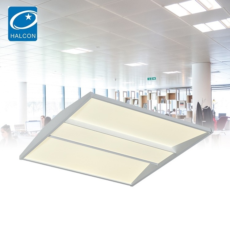 Commercial & Industrial Lighting School Office Square Shape 2ft 4ft 36w 50w Recessed Mounted Led Panel Light