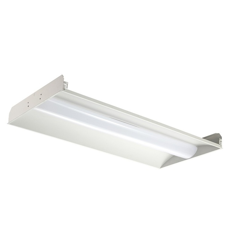 Commercial & Industrial Lighting Hospital Dimmable Lighting 2x2 2x4 24w 36w 42w 50w Recessed Mounted Led Troffer