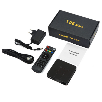 2022 Amlogic S905W Android Smart Tv Box T96 Mars 1gb 8gb Android 7.1 Box Media Player Set Top Box