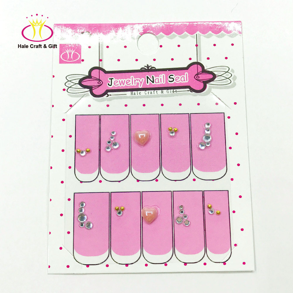 Wholesale Supply And Beauty Decorative Craft Nail Sticker Art Japanese Acrylic Nail Products