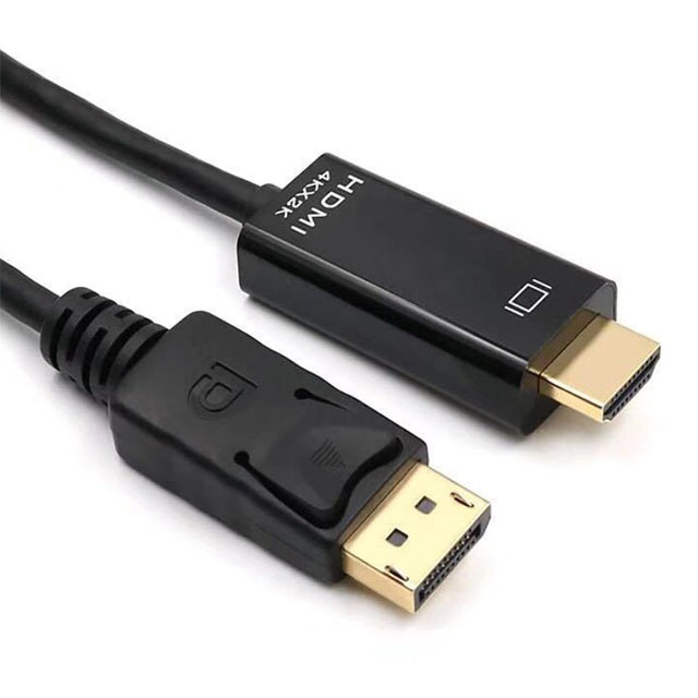 1.8m Displayport DP to HDMI Male To Male Converter Cable 1080P Audio Video Cable for PC