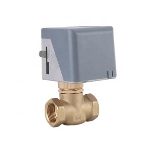 Electric Water Flow Control Brass Motorize Ball Valve