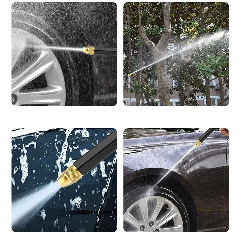 High Quality Flexible Expandable Garden Hose High Pressure Nozzle Sprayer Washer Gun Car Wash Hose Expandable Garden Water Hose