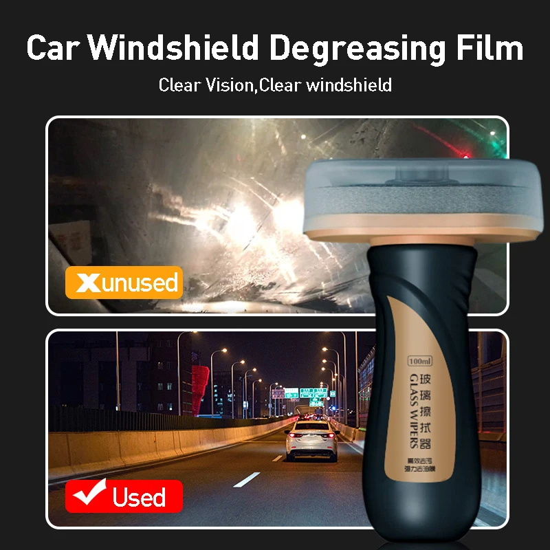 Car Oil Film Remover Windshields Antifouling Automobile Window Glass Rainproof Anti-fogging Agent Coating Defog Paint Cleaner