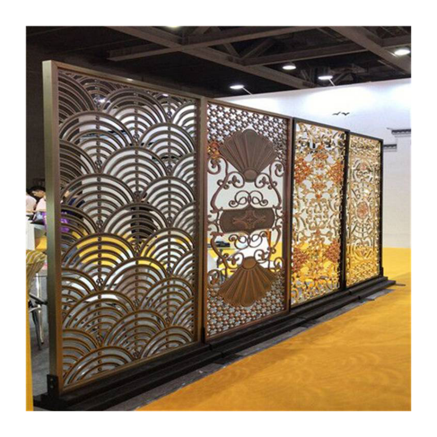 External Wall Facade Systems Decoration Material Laser Cut Metal Wall Mashrabiya Carved Panels