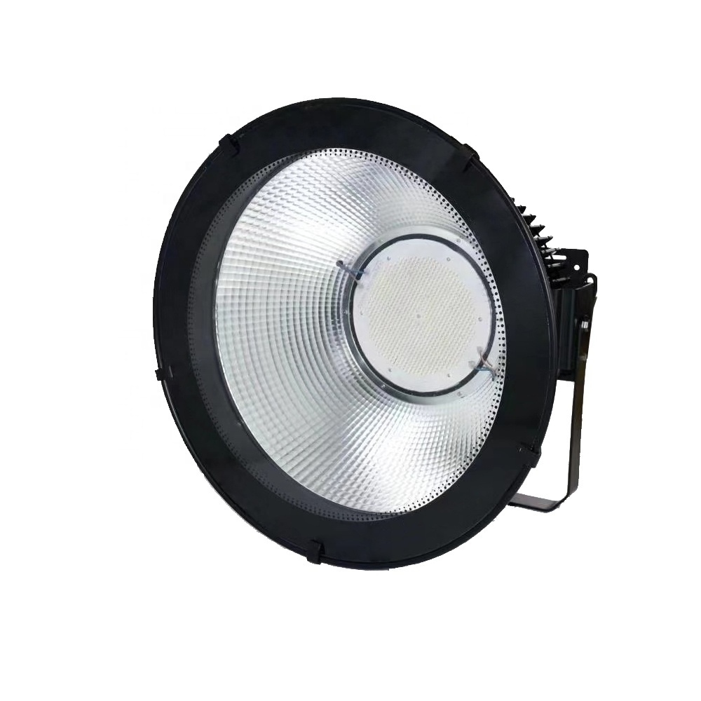 Round shape  800W tower crane lamp led high bay light for outdoor working lighting