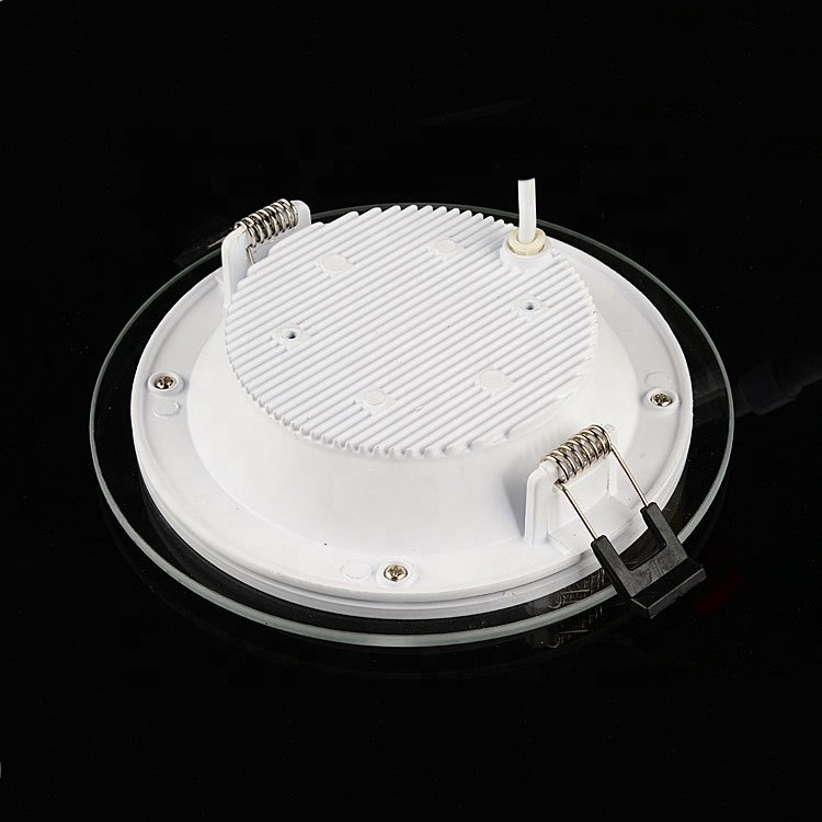 High Brightness 5W 10W 15W 25W Round Square COB Glass Led Ceiling Panel Down Light