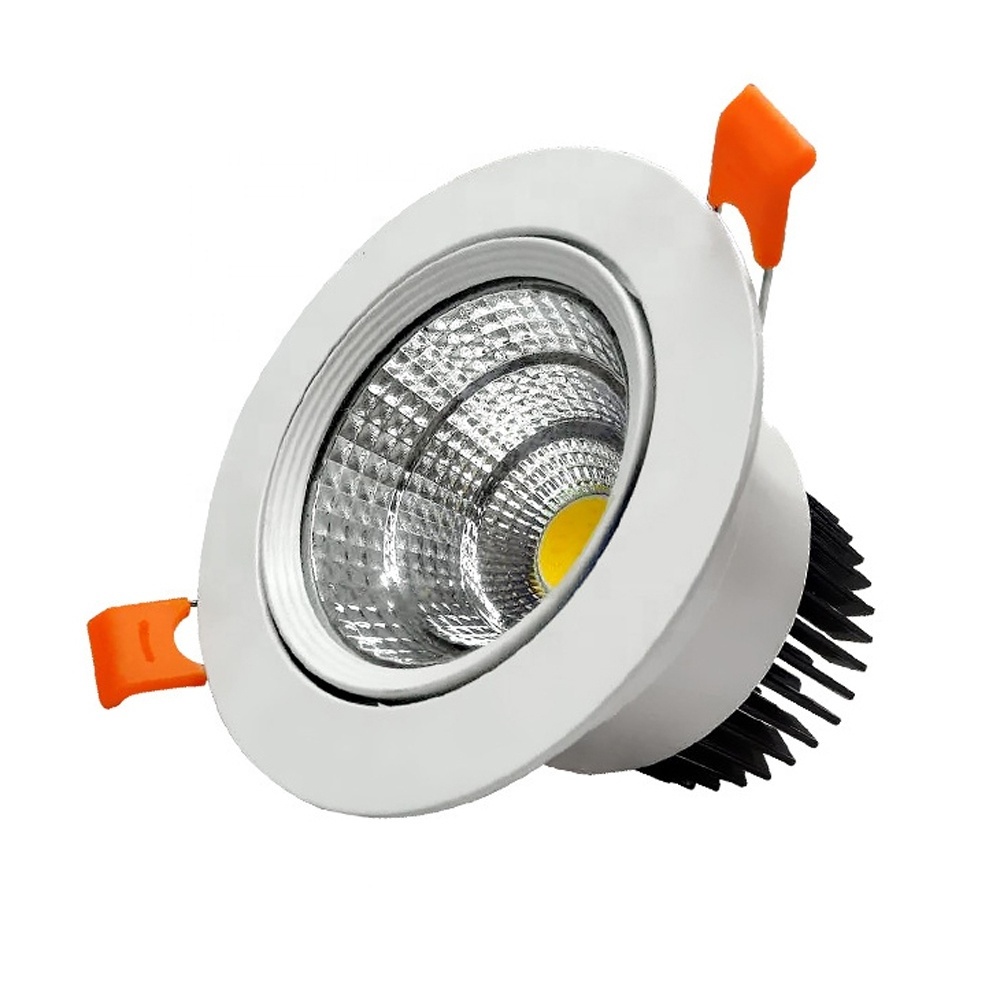 High Brightness USA Chip Aluminium housing Ceiling COB Led Downlight Spot Light