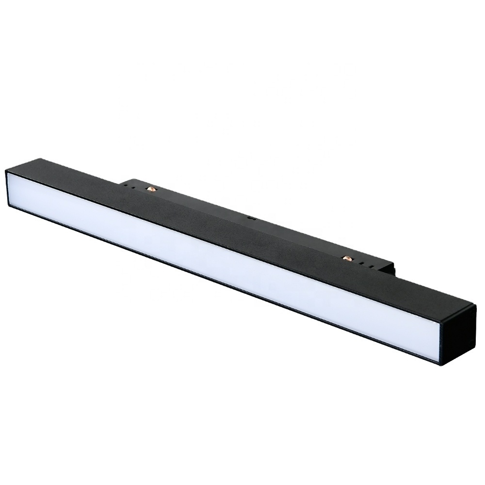 New Modern Linkable Recessed Lamp Led Fixture 7w 12w 20w 30w 40w Linear Magnetic Track Light