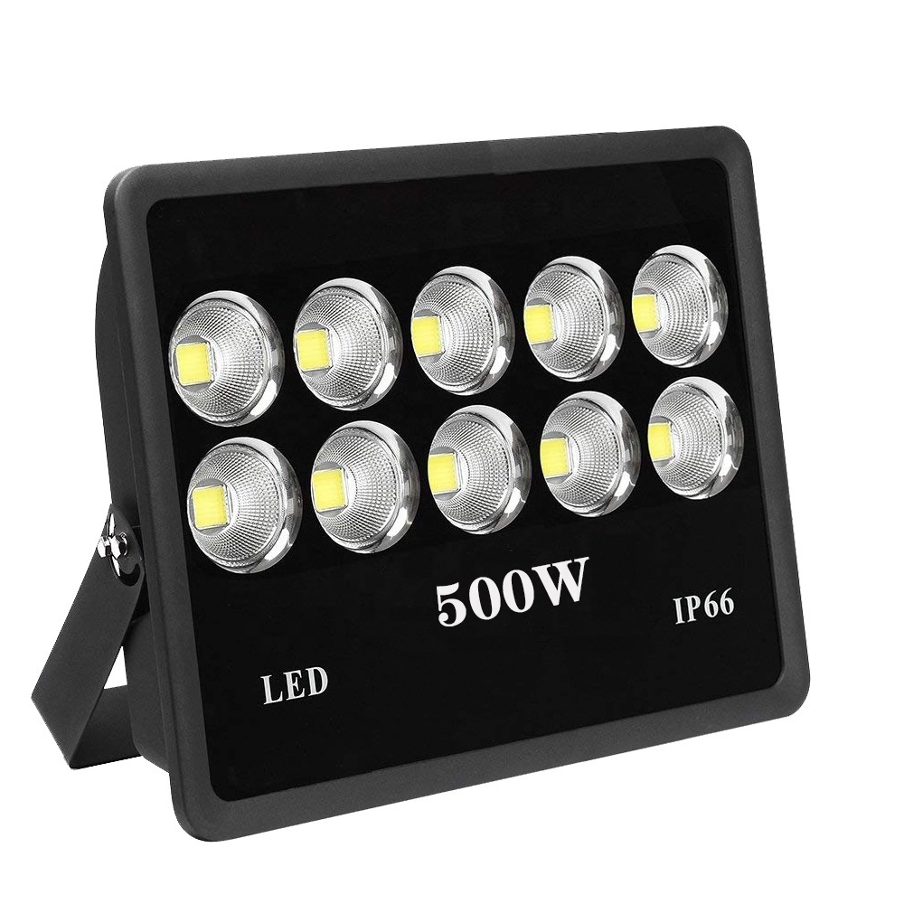 Outdoor Waterproof IP66 Full Power Spot Light 500W Led Flood Light for Wall Square Bridgelux Lighting