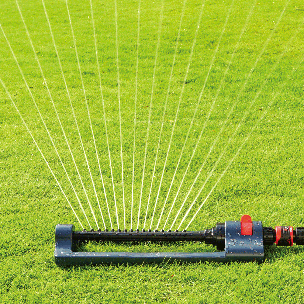 Garden 16 Hole Water Irrigation Oscillating Sprinkler Portable Sprinkler Irrigation System