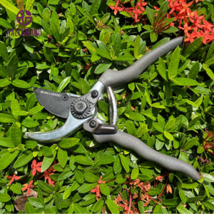 8" Bypass Pruning Shear Steel Blade Volute Spring Safety Lock Design for Green Wood and Clean Cutting Quality Garden Pruner Tool