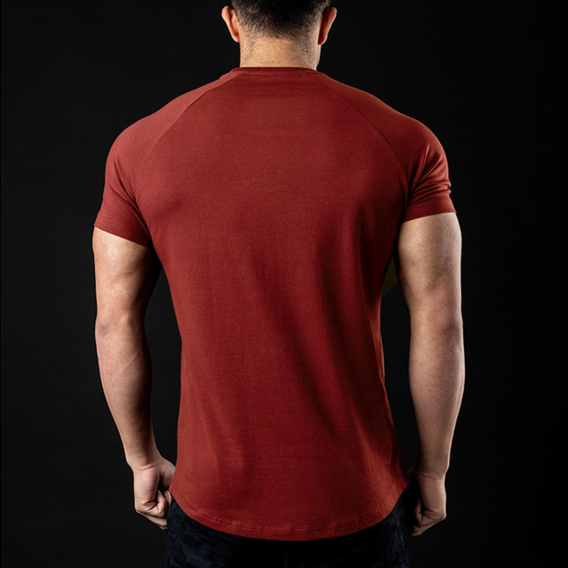 Men's Clothing Gym Tee 90 polyester 10 spandex Plain t shirt Eco-friendly promotional sport running t-shirts for women and men