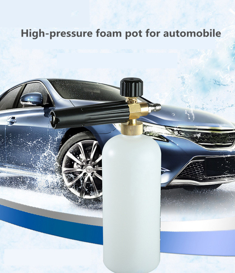 SYW Hot-selling adjustable snow foam cannon for high pressure car washing quick connect to spray gun