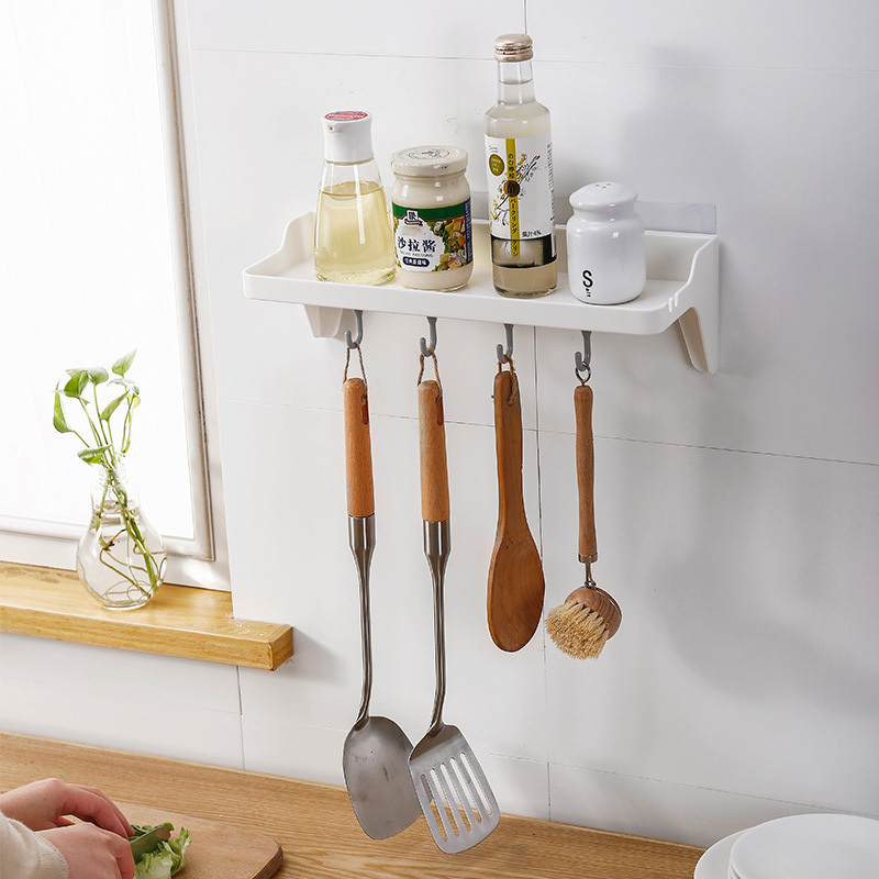 XX821 Wall-mounted Wall Hooks With Shelf Entryway Wall Hanging Wood Coat Hooks Rack With Shelf