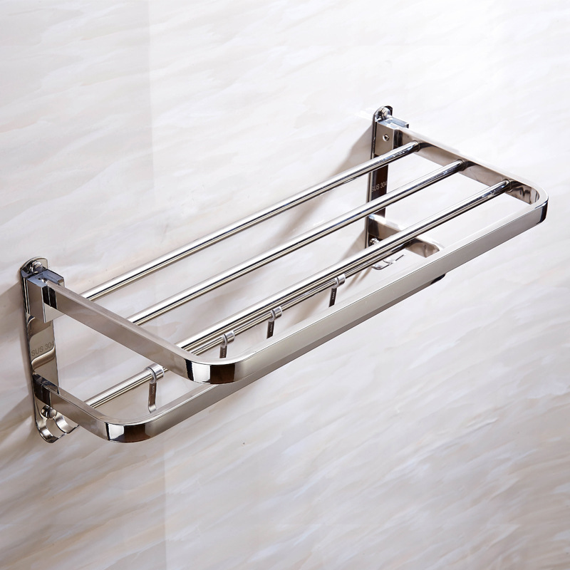 XZ Modern Hotel Brief Style Single Rod Double Rod Bath Free Standing Towel Rack Bathroom Hardware Storage Rack towel racks