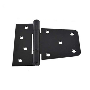 S3Y Wholesale 3.5 inch Black Door Hinges Square Barn Shed Hinges Heavy Duty Gate Hinges