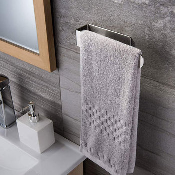 SYW Stainless Steel Towel Holder Towel Rail Adhesive Towel Rack For Bathroom