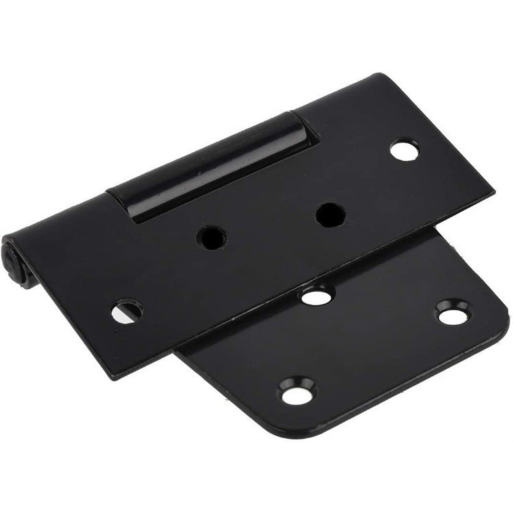 S3Y Wholesale 3.5 inch Black Door Hinges Square Barn Shed Hinges Heavy Duty Gate Hinges