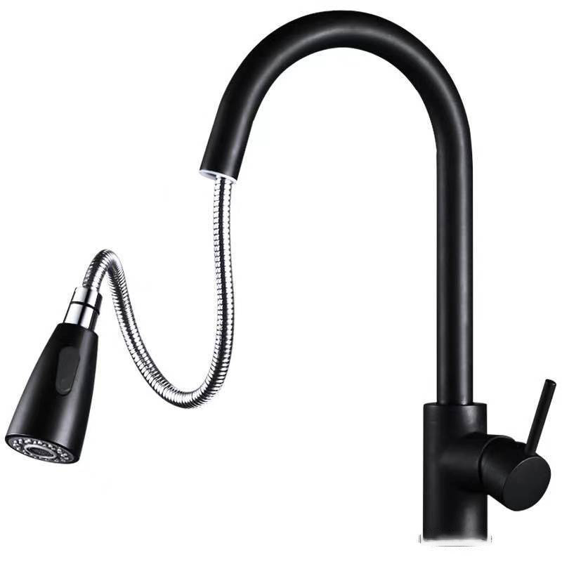 SI510 Gold Luxury Wall Faucet In Wall Mixer Black Kitchen Faucet Sink Black Wall golden kitchen faucet