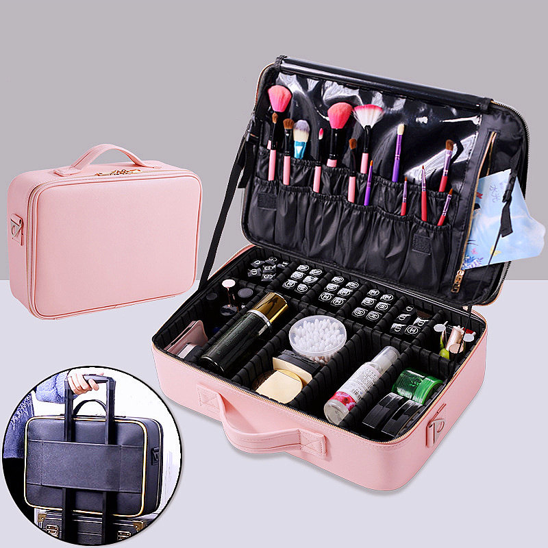 XXZ 355 Storage Box Large Capacity Makeup Organizer Make Up Organizer for Table-board Storage make up cosmetic organizer