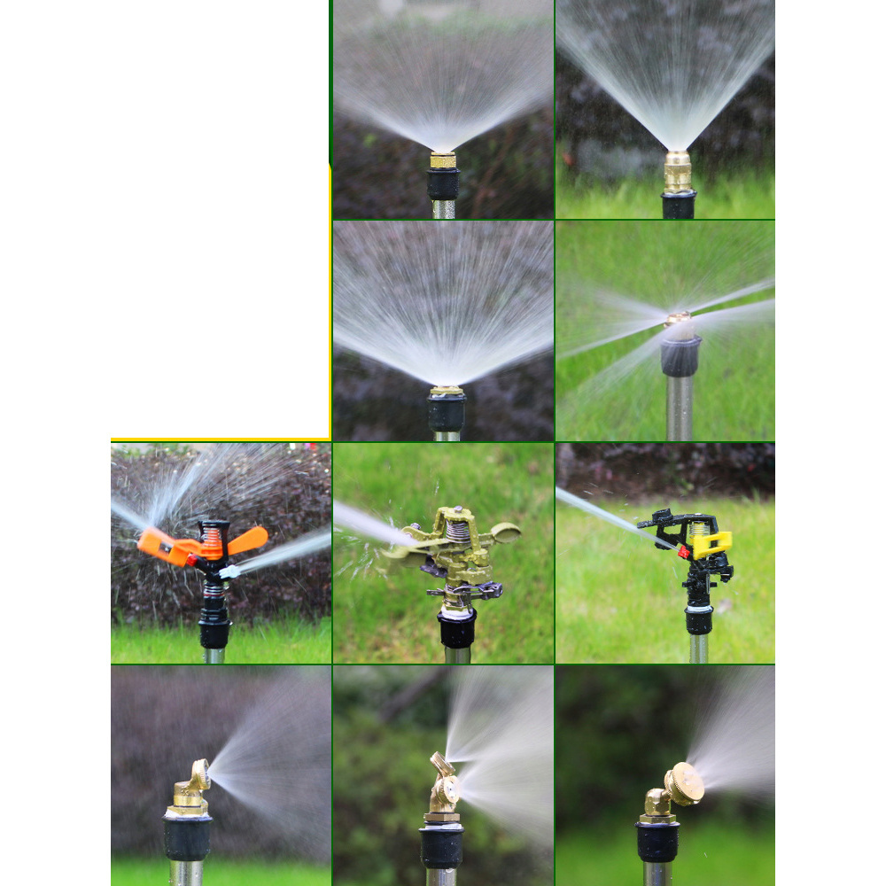 YYS456 360 Degree Rotation Auto Irrigation System Grass For Yard Lawn Sprinkler Vortex Adjustable sprinklers for yard