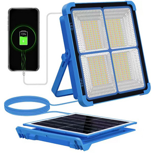 Outdoor 9000 Mah portable Camping lamp led camping light solar camping light solar flood emergency light 50W 100W 200W