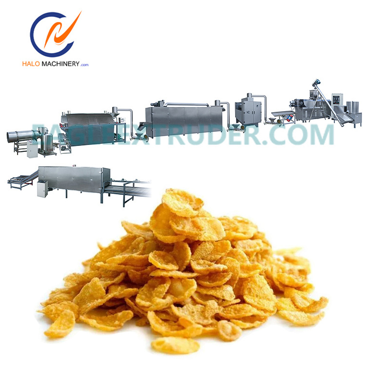 Jinan Halo Precision Corn Flakes Production Line - Advanced Breakfast Cereal Processing Machinery