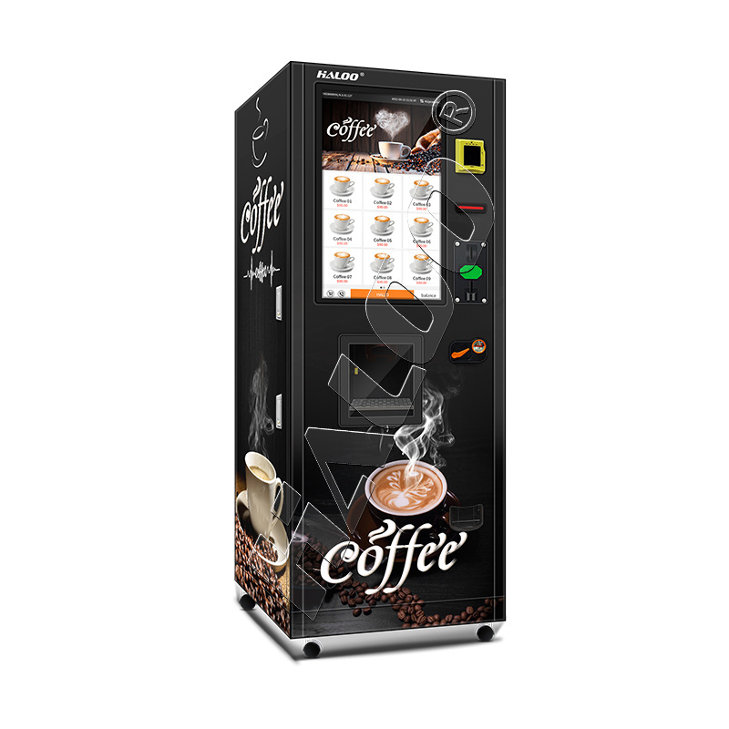 Coffee vending machine hot coco milk vending machine 80 big cups vending machine