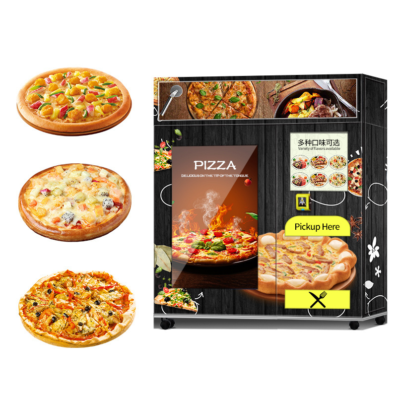 Automatic Heating and Bakery Pizza Vending Machine Factory Directly Pizza Vending Machine