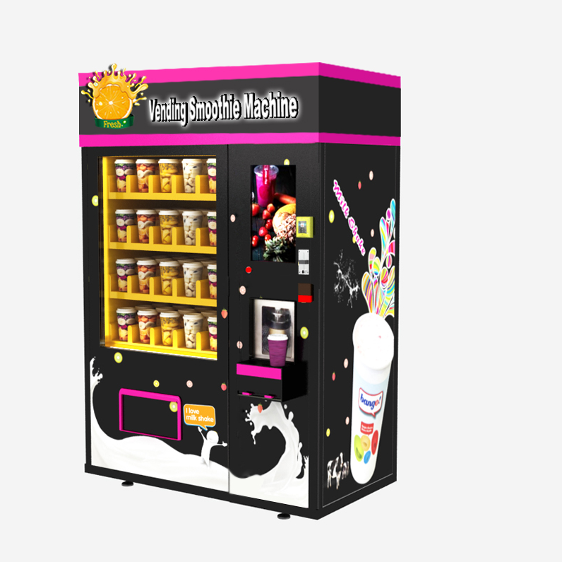 Haloo Fresh Fruit Smoothie mixer Vending Machine Frozen Food Blender Protein Shake Maker The Taste of Nature Manufacturer