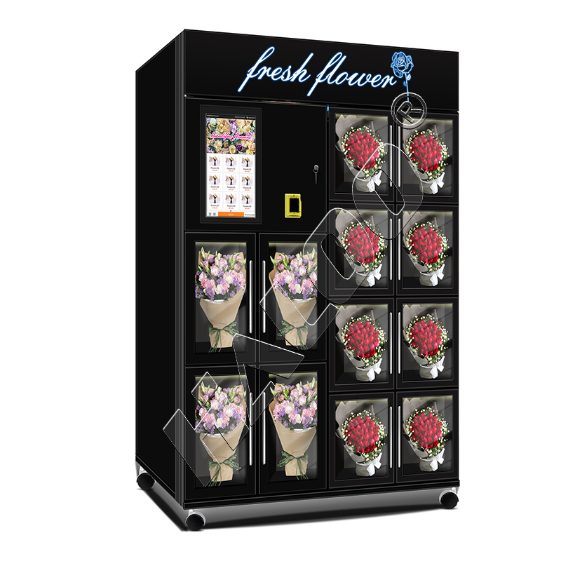 5-20 degree Celsuis Flower Vending Machine Big Locker Vending Machine With Door Auto Close HL-XHJ-Y-10A