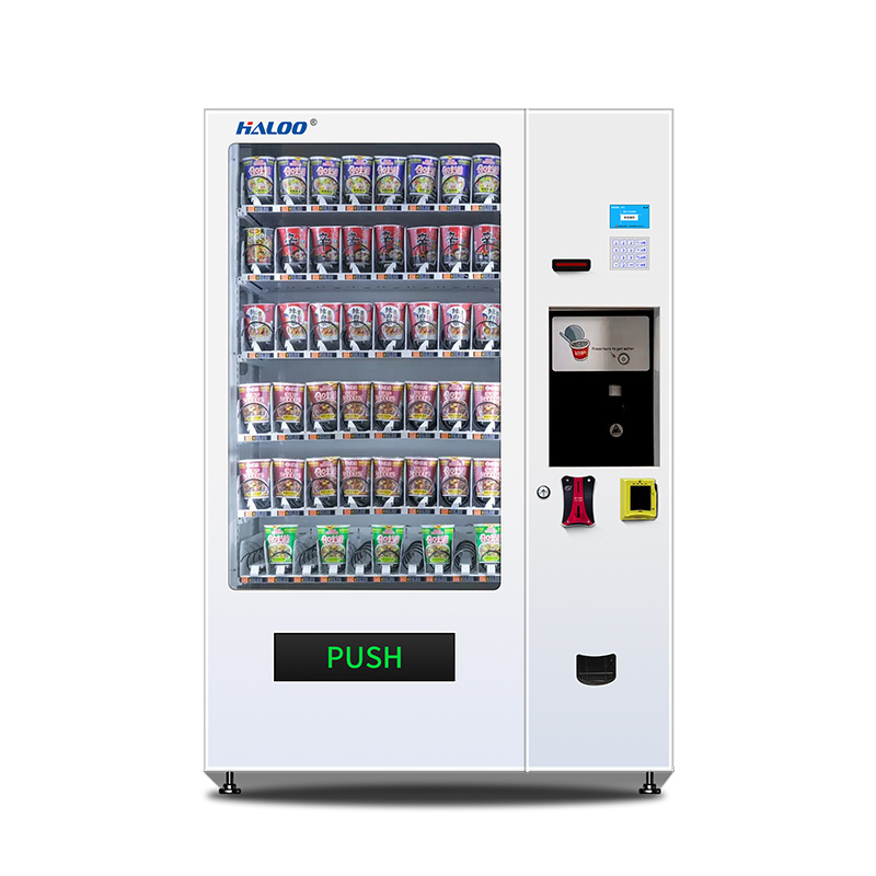 HALOO DLR-10C Ramen Noodle Vending Machine With Hot Water Dispenser