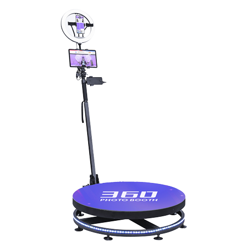 360 Rotating Camera Photo Booth Vending Machine 360 Video Booth Live Broadcast Platform for TikTok