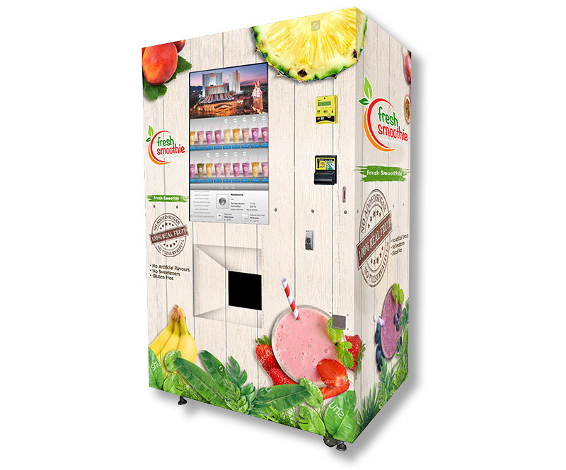 Haloo Fresh Fruit Smoothie mixer Vending Machine Frozen Food Blender Protein Shake Maker The Taste of Nature Manufacturer