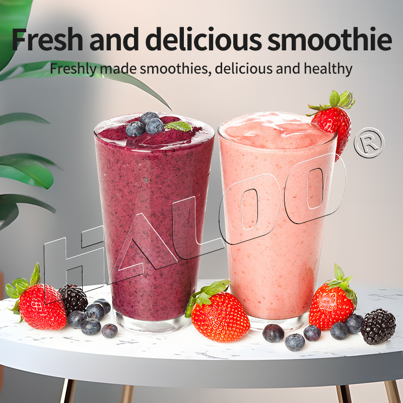 self service fruit smoothie blender machine and frozen milkshake vending machine